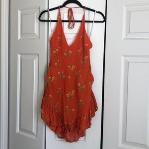 MINKPINK Honey Blossom Halter Playsuit